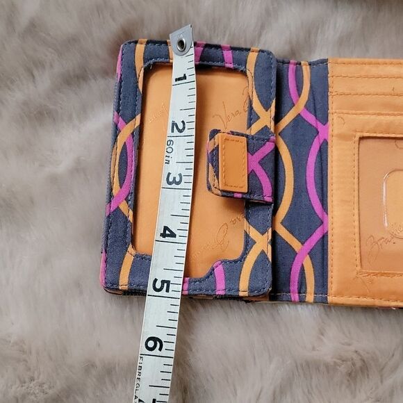 VERA BRADLEY JAZZY BLOOMS PATTERN SMALL WALLET AND PHONE CASE - Picture 8 of 9